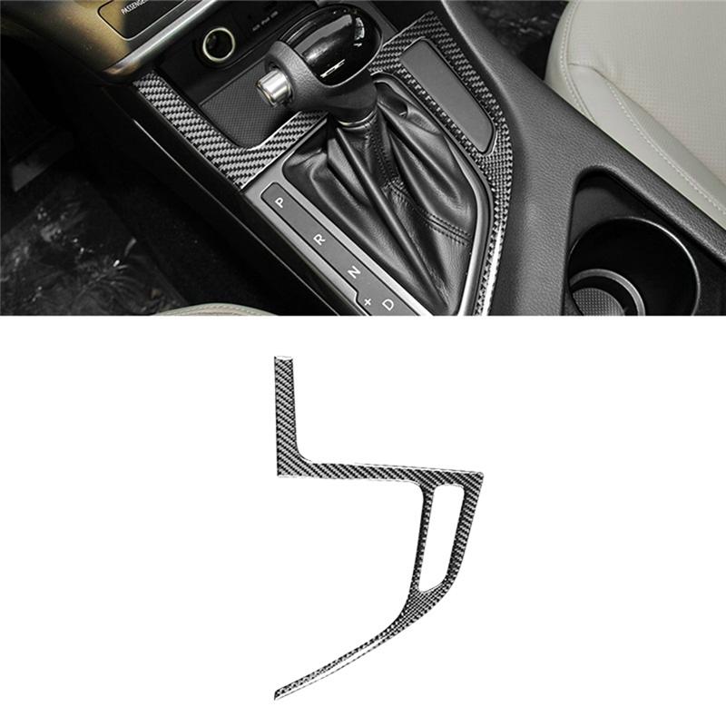 Carbon Fiber For Kia K5 Optima 2011-2015 LHD Center Gear Shift Panel Cover Trim Interior Accessories
