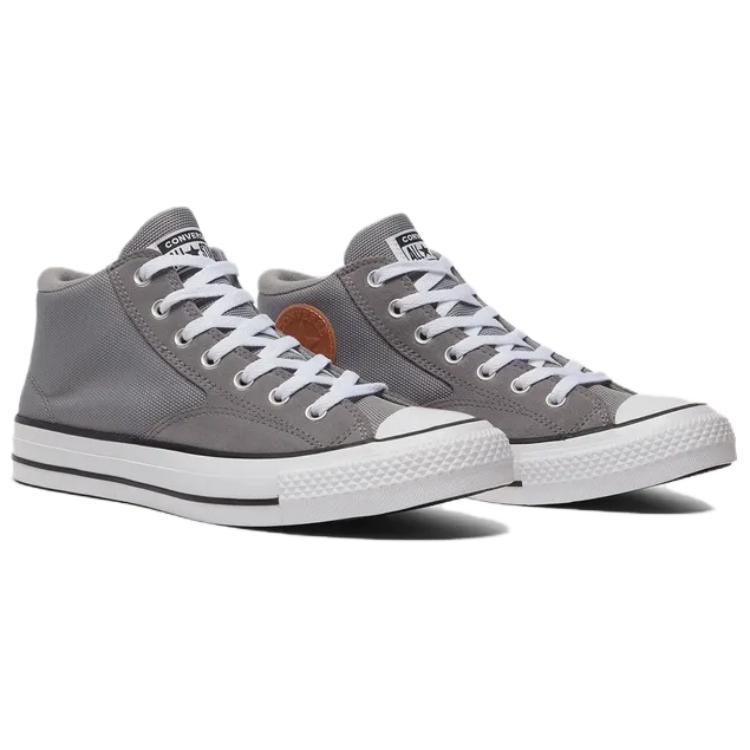 Converse Модные и удобные парусиновые кеды All Star средней высоты унисекс серые