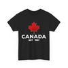 Canada EST 1867 Shirt, Canada Lovers Canadian Women Men T-shirt