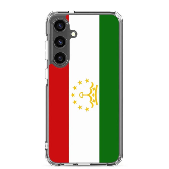 Coque Téléphone - Samsung - Galaxy S10e - Drapeau Tadjikistan - Souple - Multicolore