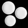 Danshi Zhiyuan Pure White Ceramic Dinner Plate