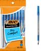 Шариковые ручки Bic Ultra Round Stic Grip, средний кончик, 8 шт. в упаковке, синего цвета (пункт)