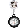 Lancardo Clip Watch Карманные часы для медсестры Растягивающиеся жемчужные цветочные часы для медсестры Женские аналоговые часы Карманные часы Идеальный подарок на День кормления грудью