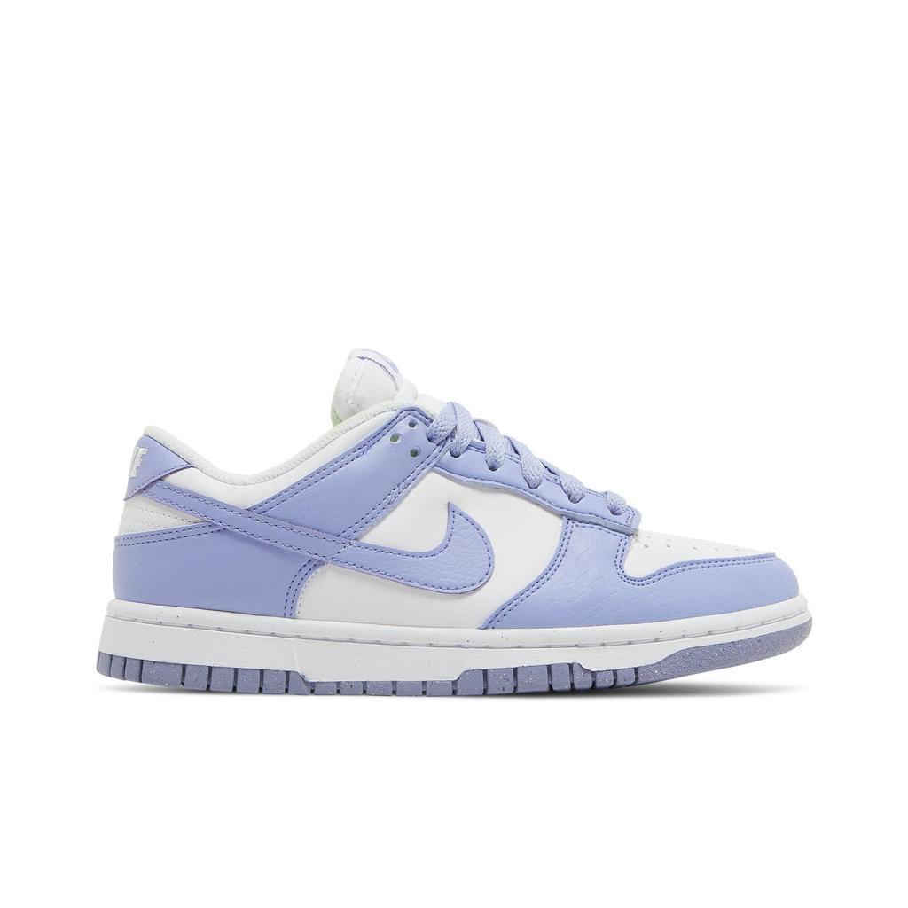 Nike Womens Dunk Low Next Nature 'Lilac' (women's sizes) White / White / Volt / Light Thistle Skateboard Shoes DN1431 103