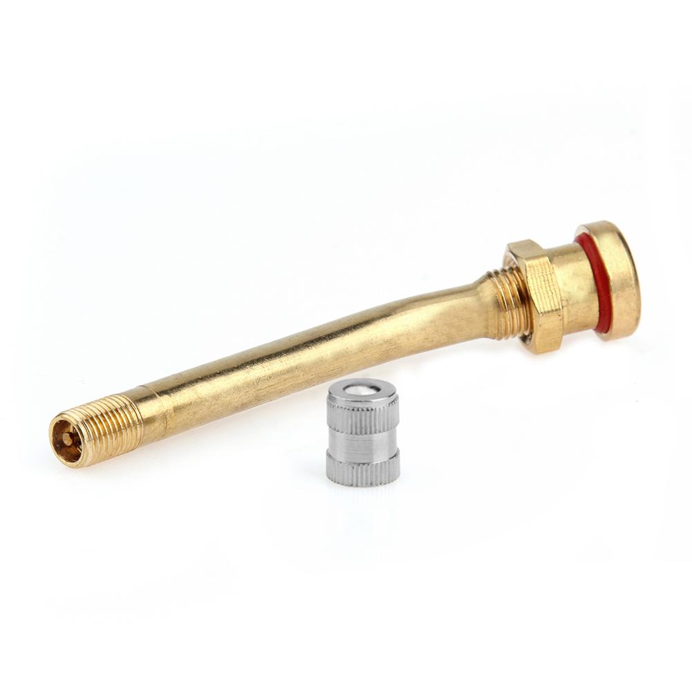 1/2 шт. латунный стержень вентиля для грузовых шин V3.20.4 с отверстием 9,7 мм, алюминиевые колесные диски, подходящие для автобусов, микроавтобусов, тяжелых грузовиков