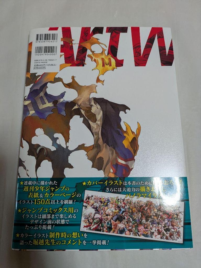 [USED] Ultra Artworks Horikoshi Kohei Original Art Collection and 3 Bonus Items