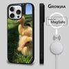 Желтая Утка Милый Чехол Для Телефона Для iPhone 16e,16,15,14,13,12,11,Plus,Pro,Max,Mini Магнитная Беспроводная Зарядка Magsafe
