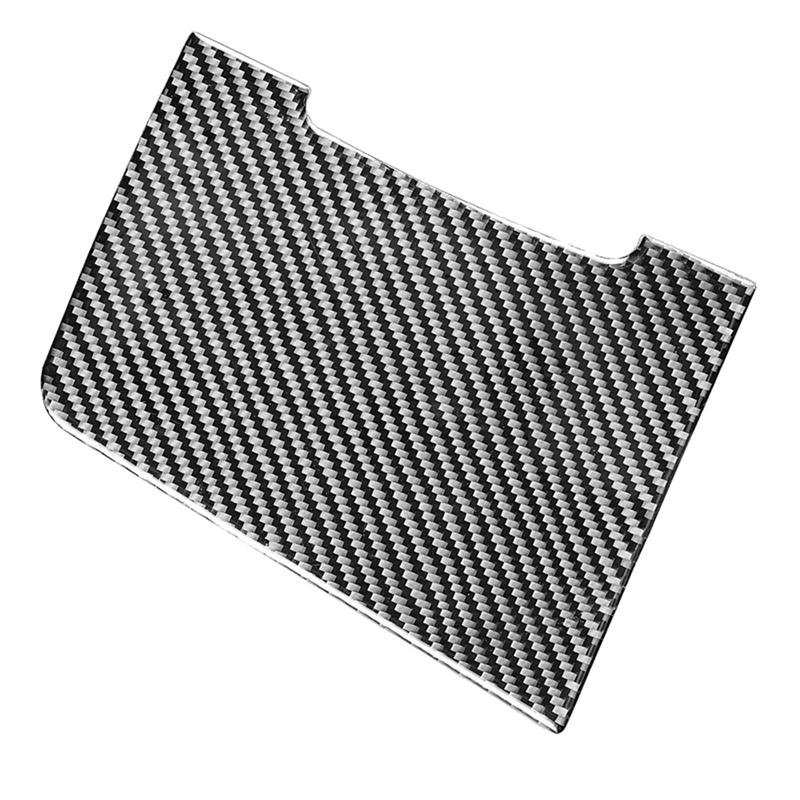 Carbon Fiber Center Control Cup Holder Panel Cover Trim Sticker For Buick Regal 2017- Accessories