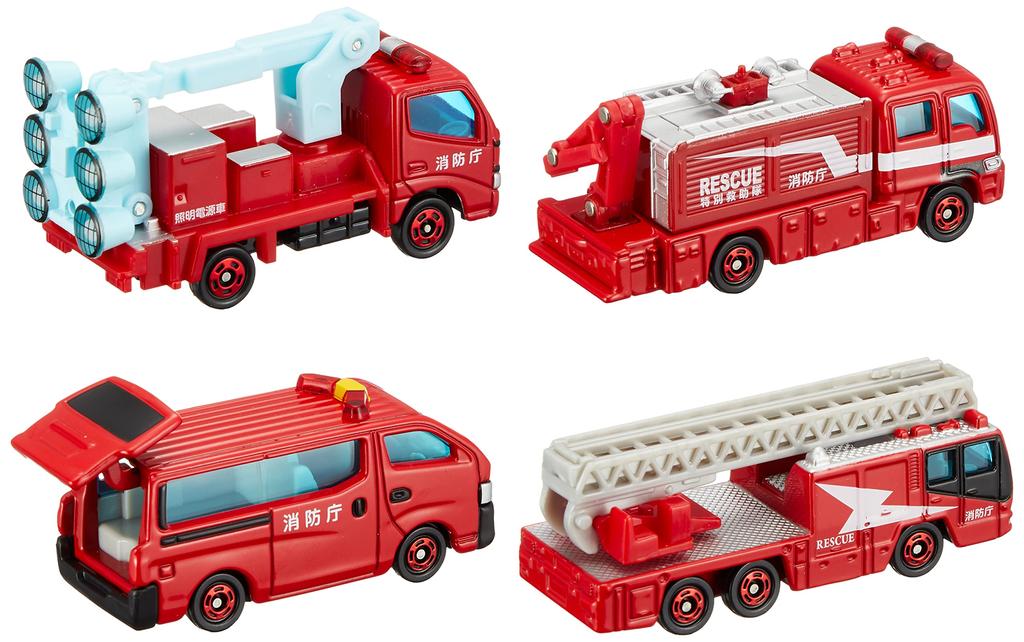 TAKARA TOMY Tomica World Подарочная коллекция пожарных машин Tomica 2