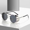 Retro Round Metal Sunglasses Steampunk Men Women Brand Designer Glasses Shades UV Protection Sunglasses