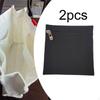 2 Pieces Sew in Pocket with Zipper Clothes Inner Pockets Easy Installation Coat Inside Small