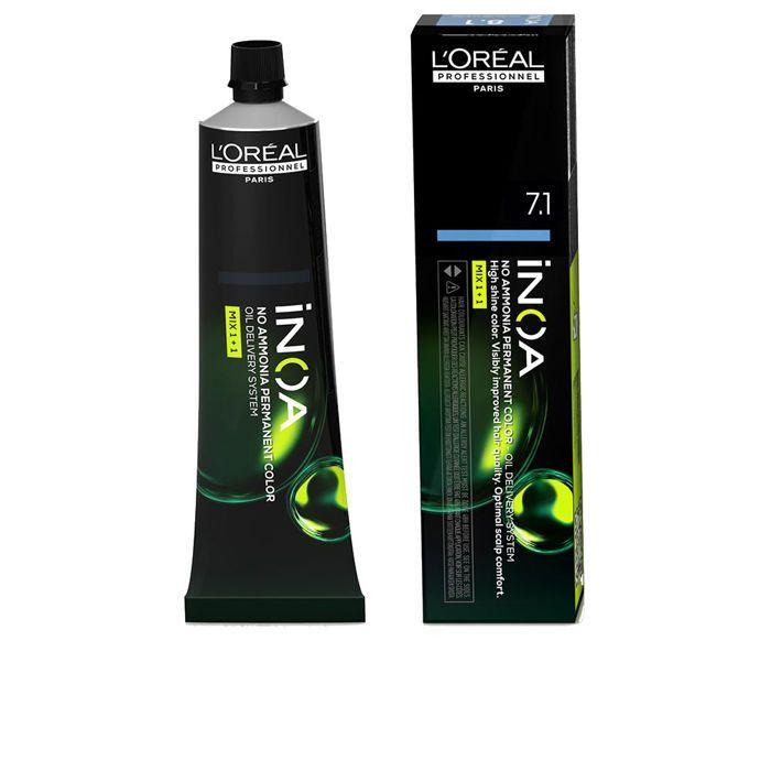 INOA Permanent Ammonia-free Hair Color #7.1 60 Gr