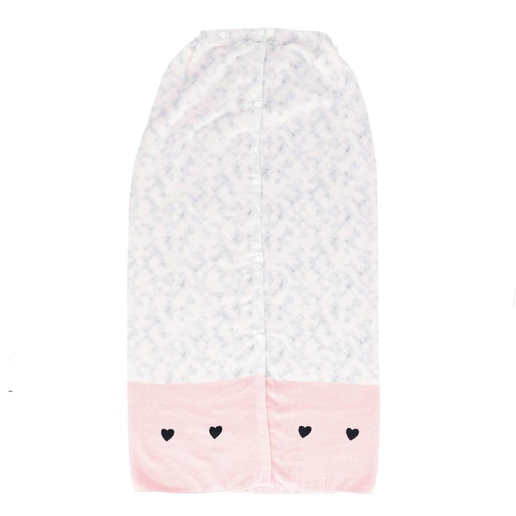 Marushin 100cm Long Wrap Disney Minnie Marble Pink Antibacterial and UV for Product 2095015400 Towel, Mouse, Style, Protection, Girls, Number