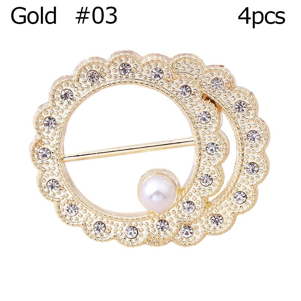 4 шт. Модные ювелирные изделия из шелка, застежка, клипсы, брошь, пряжка для шали, кольцо для шарфа, пряжка для талии, пряжка для шарфа