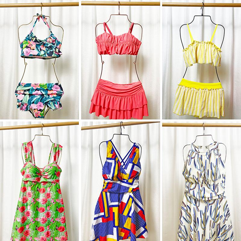 Вешалка для купальника из металлической проволоки, вешалка для бикини в форме тела, складная вешалка для хранения нижнего белья, вешалка для гардероба