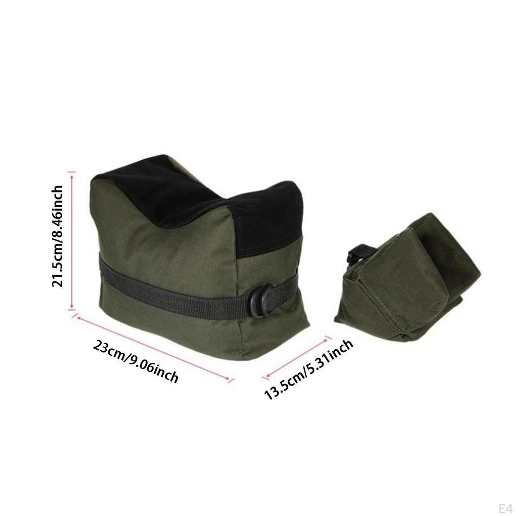 2Pcs Shooting Sand Bag Set Rest Support Sandbags for Outdoor Sports Picnic