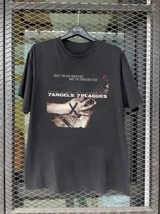 7 Angels 7 Plagues Band Until The Day Breathes T Shirt Full Size HH470 Unisex T-Shirt