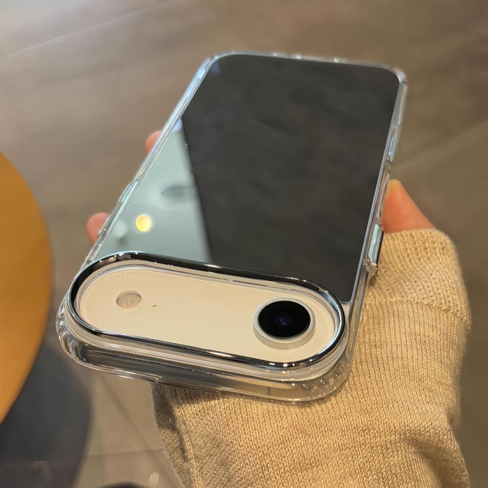 Высококачественный Чехол для Телефона со Зеркалом для Макияжа для iPhone 17 Air 16 15 14 13 12 11 Pro Max Plus X XS XR Покрытие Акриловый Ударопрочный Чехол