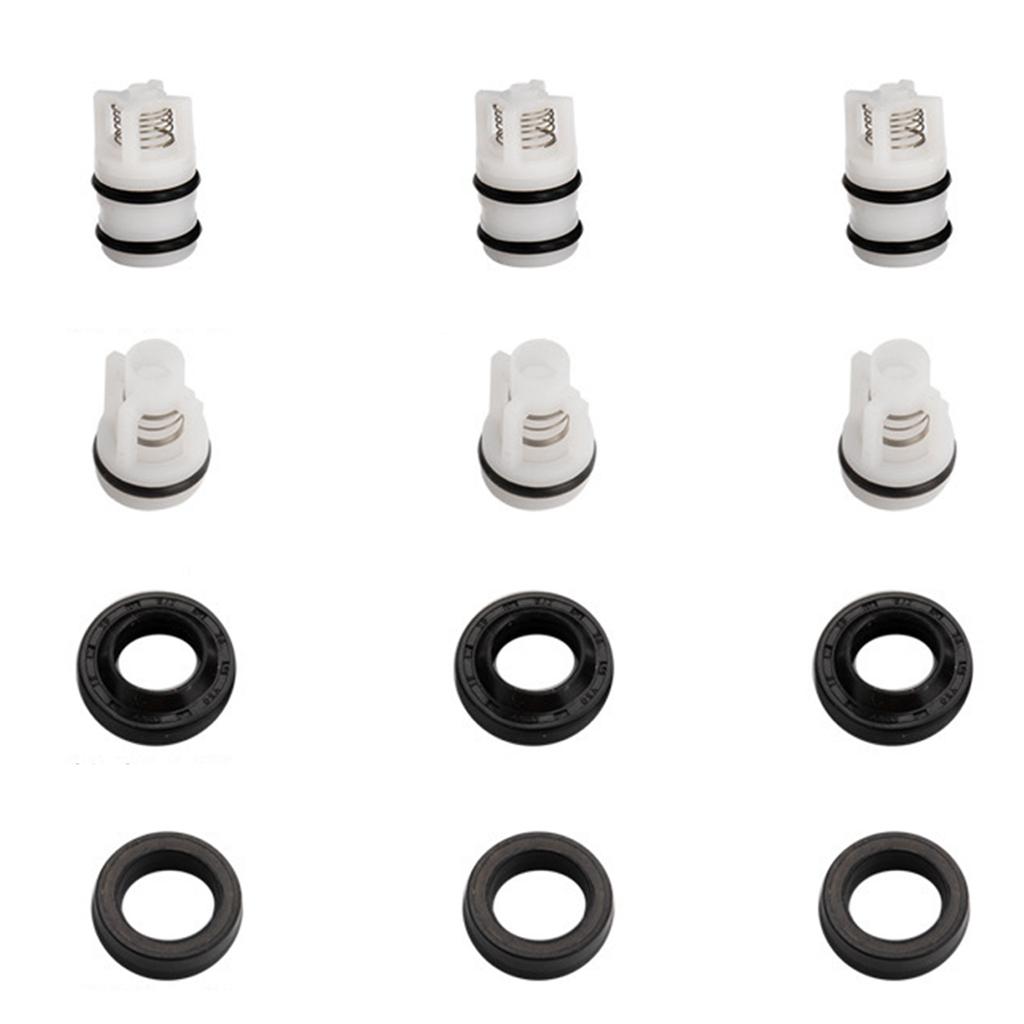 Ремонтный комплект обратных клапанов уплотнительного масла для бытового насоса высокого давления 220 В, аксессуары для ремонта бытового насоса для мойки автомобиля
