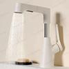 Bathroom Cream Air All Copper White Lifting Washbasin Faucet Household Washbasin Pull-out Bathroom Accessories Hot and Cold