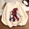 Children's Fashion Hoodies for Autumn and Winter, Round-neck Long-sleeved Jackets for Boys and Girls