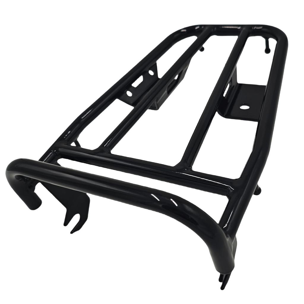 yoothi Rear Carrier Top Case Rack for Honda CT125 Hunter Cub (JA55/JA65) Alloy Steel Gloss Black