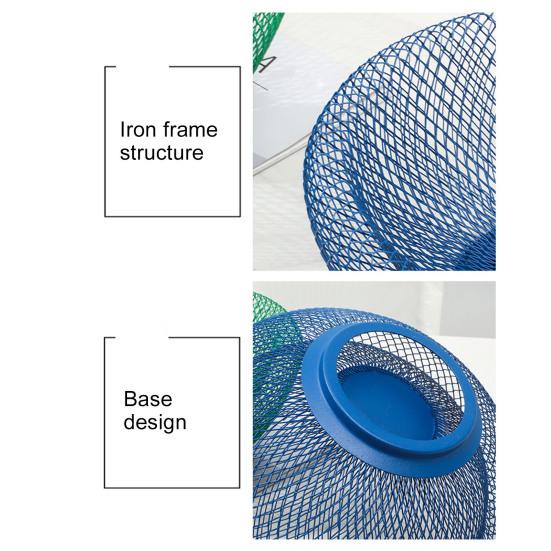 Фруктовница с дуршлагом Кухонная столешница Хранение фруктов Корзина большой емкости Железная проволока Закуски