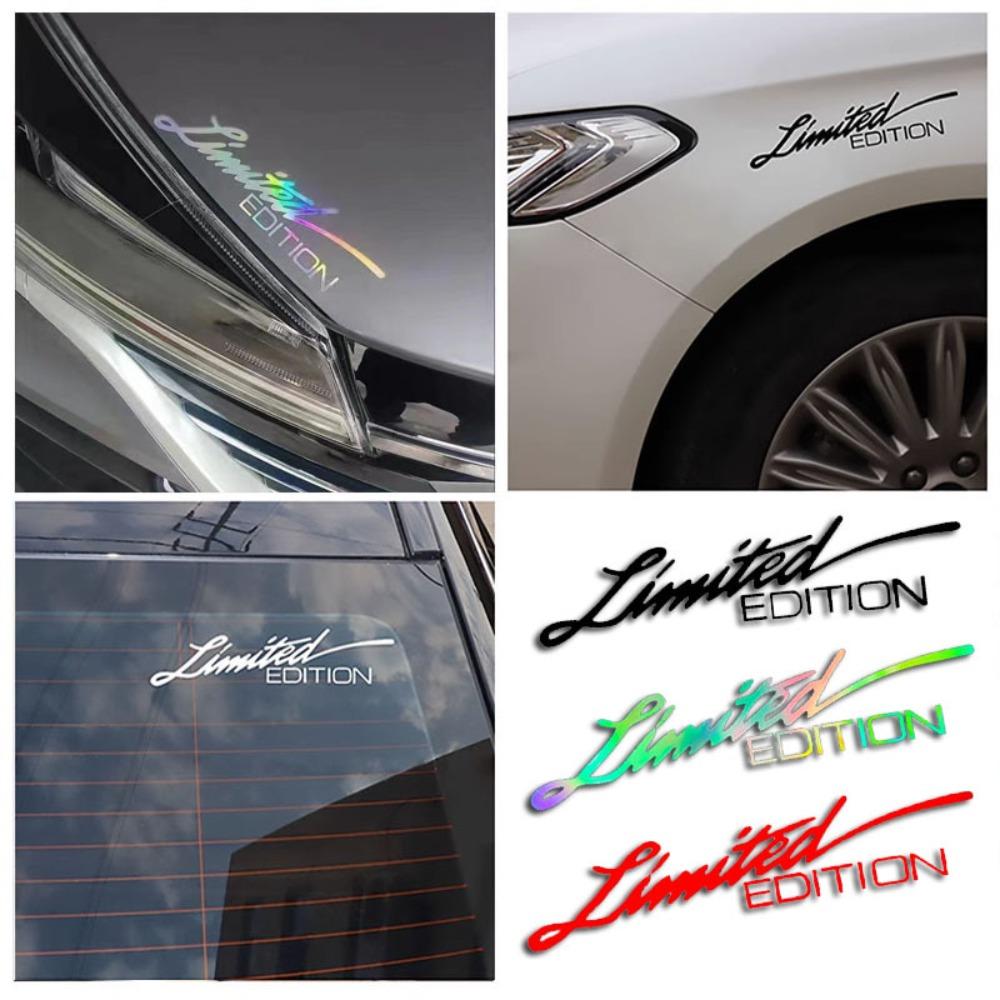 Decoration Car LIMITED EDITION Sticker Vinyl Car-styling Sticker New Reflective Laser Decal