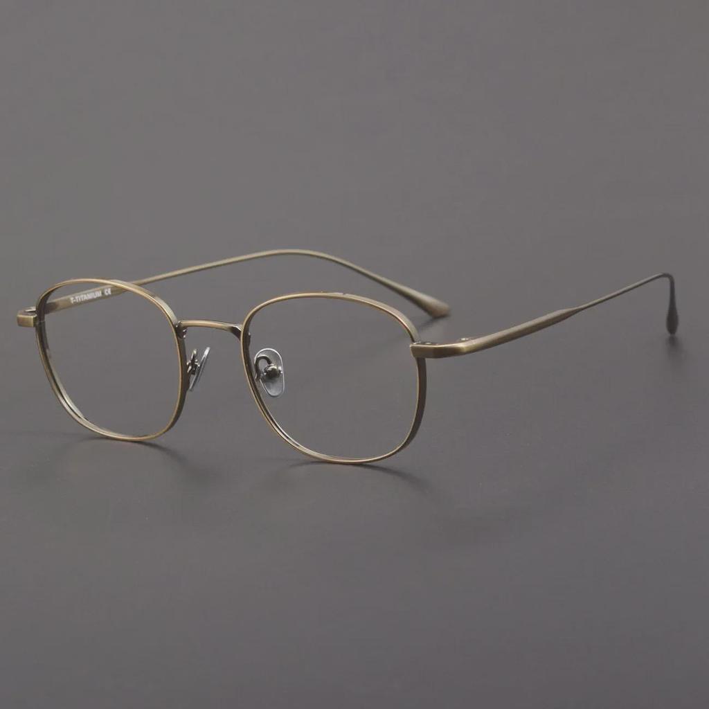 Ultra-light Pure Titanium Full Frame Glasses - DAILYNEWS Retro Style for Men & Women with Myopia