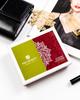 Elegant women's wallet with snakeskin pattern and RFID - Peterson