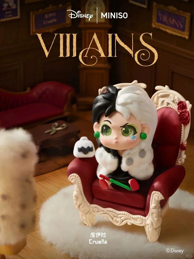 Genuine Villains Series Blind Box Anime Figure Desktop Ornament Collection Evil Queen Cruella Ursula Hades birthday gifts