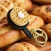 Calming Keychain Keys Finger Button Anti-Stress Toys Rabbit Cake Heart Waffles Funny Decompression Gifts For Children Adults
