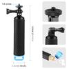 PU868B Floating Handle Grip Waterproof Selfie Stick with 1/4in Adapter & Wrist Strap Compatible with NaGopro   12/11/10/9 NaInsta360    Ac
