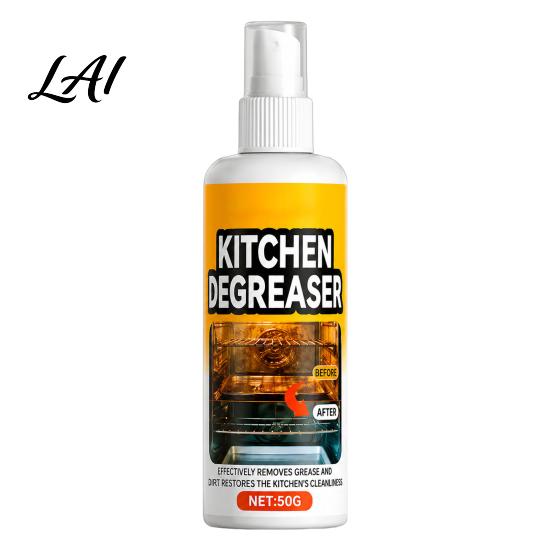 Range Hood Cleaner Grill Spray Heavy-Duty Grease Remover Kitchen Cleaner Effectively Easy Spray Remove Stains Degreaser for BBQ Grates Ovens
