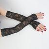 НОВЫЕ кружевные нарукавники для женщин, летние рукава для защиты от солнца, дышащие УФ-защитные чехлы на руки для вождения, с открытыми пальцами, от солнечных ожогов