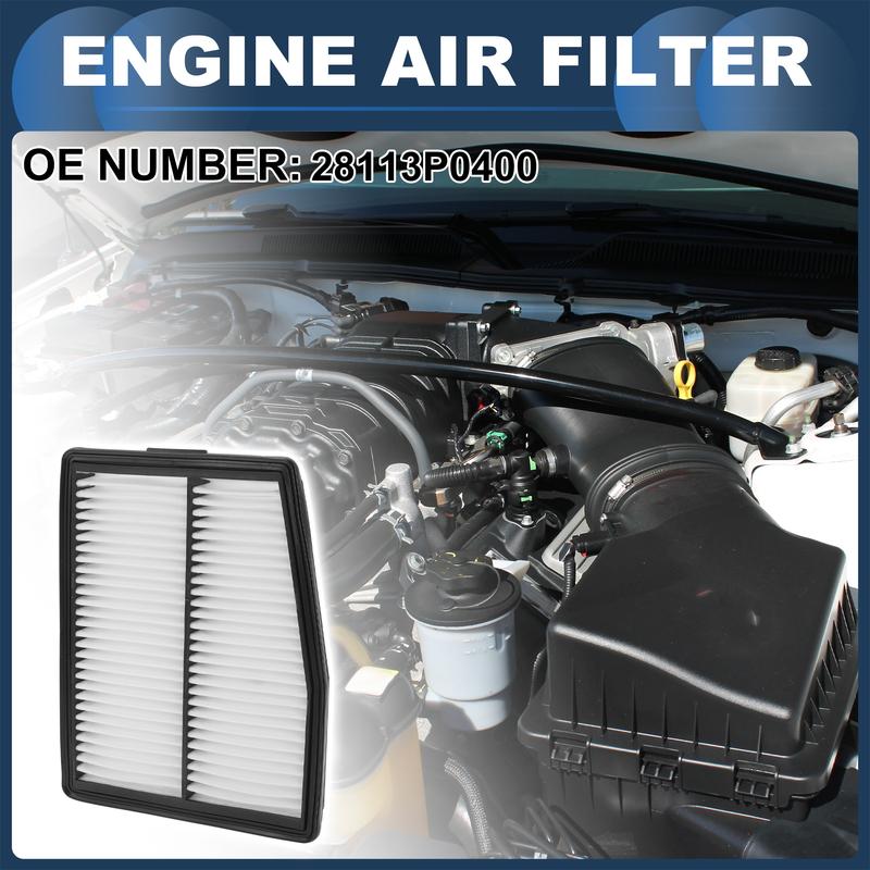X Autohaux Car Engine Air Filter No.28113P0400 for Kia Sportage -2024 1 Pcs Long life