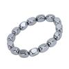 Terahertz Bracelet  Loose Elastic Natural Beads Terahertz Bracelet for Women Men
