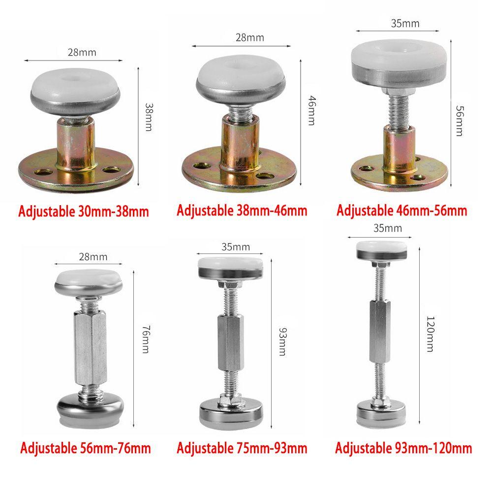 Ударопрочный Резьбовой Телескопический Настенный Защитный Каркас Кровати Фиксированная Прикроватная Поддержка Фурнитура Крепежные Элементы