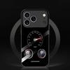 Black Car Dashboard Art mobile phones Glass phone case for iphone 17 pro max cover for iPhone 17 16 15 14 13 12 11pm Pro Plus
