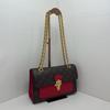 [Pre-Owned] Victoire Exquisite Fashion Classic Monogram Print Sliding Chain Shoulder Bag Canvas And Leather Crossbody Bag - Excellent #1DOKVK7