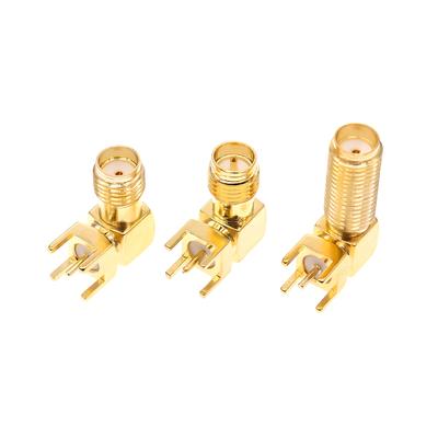 10 шт. SMA гнездо штекер гнездо пайка 1,6 мм гайка краевой зажим прямое крепление РЧ разъемы розетка гнездо переборка обжимной разъем