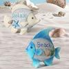Fish Ornament Coastal Themed Room Beach House Nautical Collection Display Shelf Mold