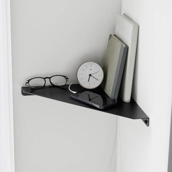 Bathroom Storage Rack Corner Shelf Rustproof Strong Load-bearing Simple Installation Floating Shower Shelf