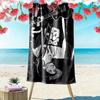 Tom Kaulitz Print Beach Towel, Large Soft Quick Dry Towel for Beach Camping Swimming