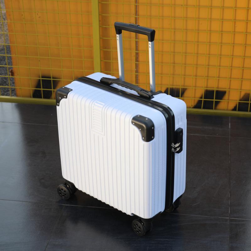 Легкий мини-чемодан на колесиках с кодовым замком, 18-20 дюймов - Идеально подходит для студентов и детей.