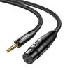 UGREEN XLR Conversion XLR Cable Микрофонный кабель Male to XLR Female Несбалансированное соединение Нейлоновая оплетка Высокопрочный кабель-переходник Stereo to XLR