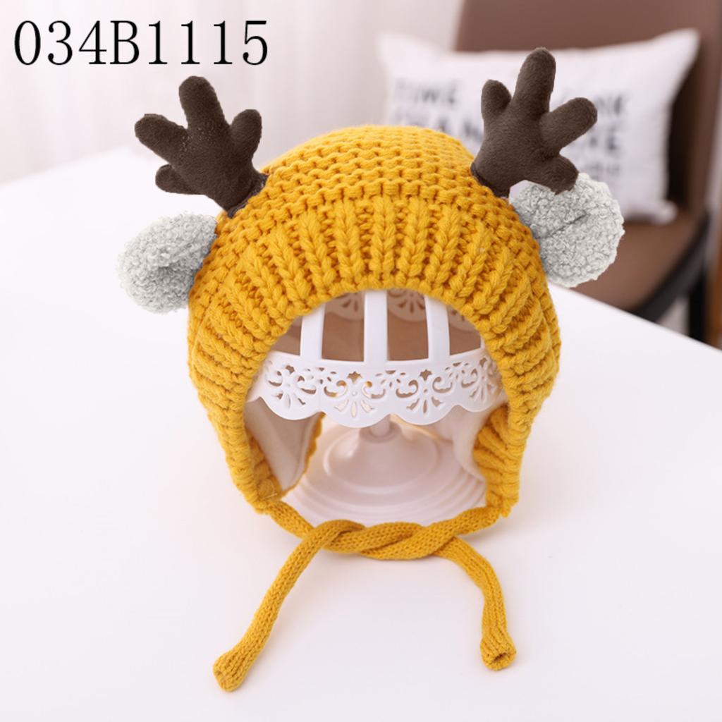 Children's Winter Knitted Hat With Ear And Warm Knitted Hat