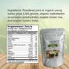 250g Barley Grass Powder CERTIFIED ORGANIC HIGH GRADE PREMIUM SUPERFOOD