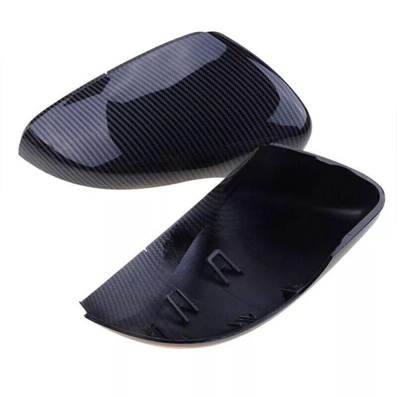For VW GOLF 6 MK6 GTI R GTD 2009-2013 Touran Black/Carbon Side Wing Rearview Mirror Cover Cap Accessories 5K0857537,5K0857538