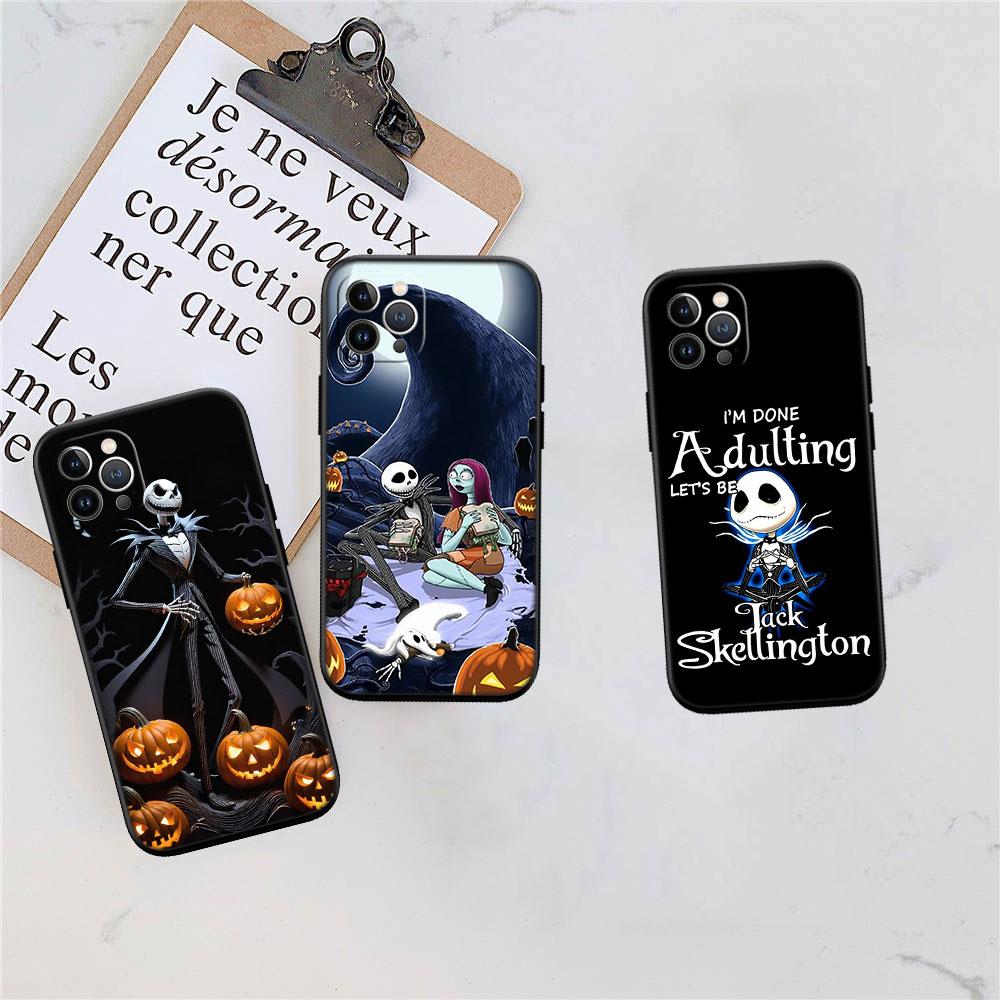 CJ83 Nightmare Before Christmas Phone Case for Samsung Galaxy Note 10 20 S23 S24 S25 Ultra FE Plus Edge Lite A02S A35 A07 A17